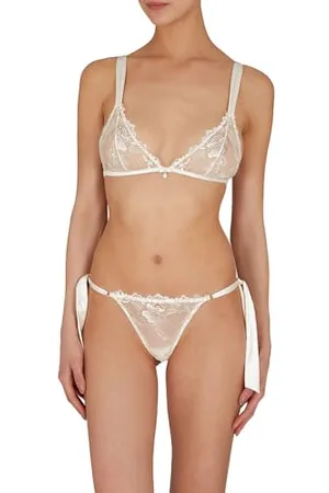 Emporio Armani Triangle+Thong Set di Biancheria Intima, , XS Donna
