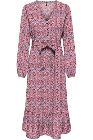 ONLY Onlnova Life Elite Amy-Abito Lungo Vestito, , XS Donna