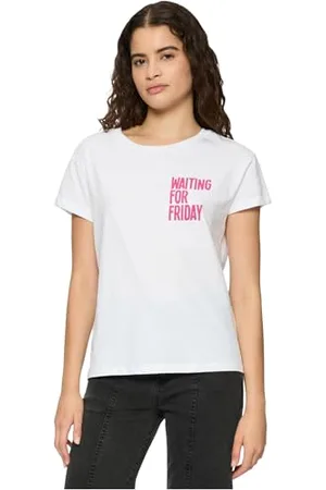 Mister Tee Mt735-waiting for Friday Tee T-Shirt, , XL Donna