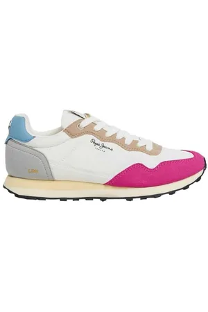 Pepe Jeans Natch Basic W, Scarpa da ginnastica Donna, Rosa (fucsia intenso), 40 EU