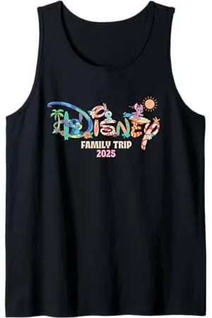 Disney Stitch & Friends "Family Trip 2025" Matching Vacation Canotta