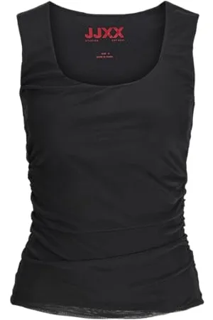 JJXX Jxrosa Saga SL Rev Mesh Top Wvn Canotta, , L Donna