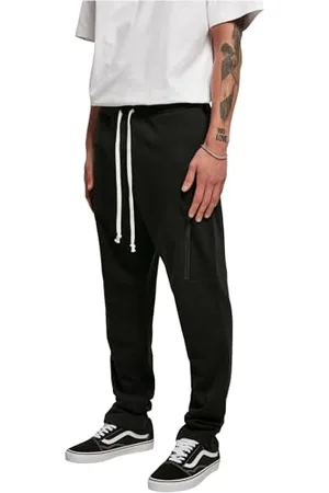 Urban classics Pantaloni Uomo Tuta in Cotone, Pantalone Cargo Uomo con Tasche Laterali - Diversi Colori Disponibili e Taglie XS - 5XL
