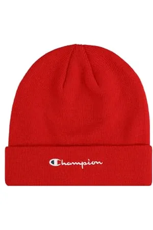 Champion Lifestyle Caps (806064) -Recycled Acrylic Knitted Yarn Embroidered Script Logo Berretto, (BDC), Taglia Unica Unisex-Adulto