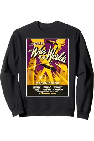 Dodo War of the Worlds - Maglietta horror fantascientifico per Halloween Felpa