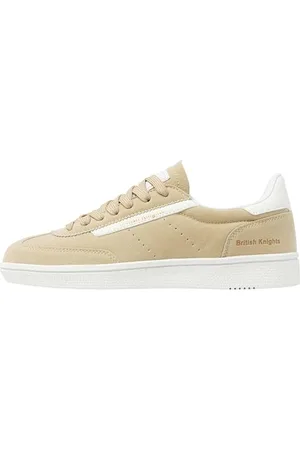 British Knights Revival, Scarpe da Ginnastica Donna, Beige/Bianco, 39 EU