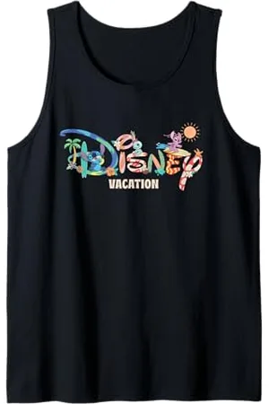 Disney Vacation Stitch & Friends Logo Group Matching Trip Canotta