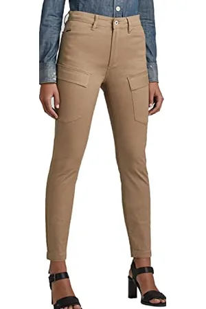 G-Star Donna High G-Shape Cargo Skinny Pants, (safari D19011-C105-B444), 24W / 30L
