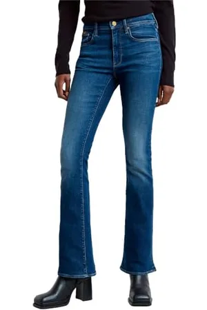 G-Star 3301 Flare Jeans Donna, (Faded Zonal Wind D21290-d760-g728), 28W / 34L