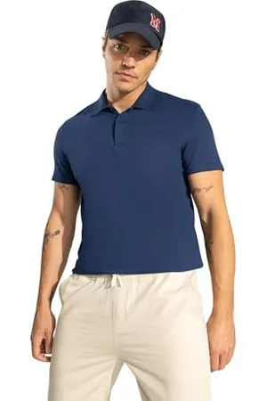 DeFacto M6609az, Polo T-Shirt Uomo, (D.Indigo), M