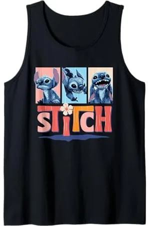 Disney Lilo & Stitch Live-Action Movie Tropical Trio Logo Canotta
