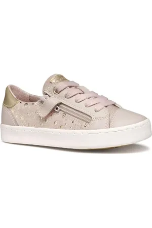 Geox J Kilwi Girl A, Scarpe da Ginnastica, Lt Rose/Platinum, 40 EU