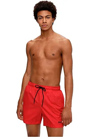 HUGO BOSS BOSS HAITI Costume a pantaloncino da Uomo, (New - Open Pink693), L