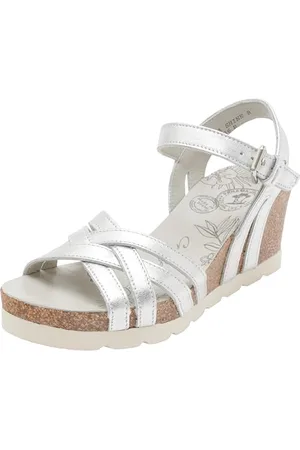 Panama Jack Vera Shine, Sandali con Zeppa Donna, , 40 EU