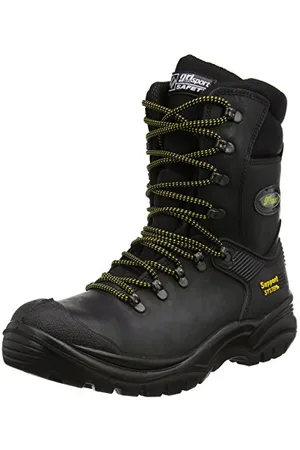 Grisport Anfibi, Stivali antinfortunistici Uomo, (Schwarz (Schwarz)), 45 EU (11 UK)