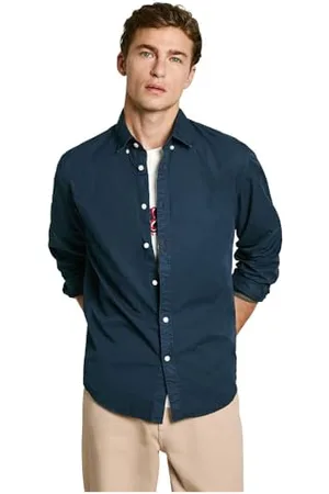 Pepe Jeans Manley Camicia, (Dulwich Blue), XXL Uomo