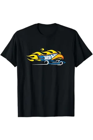 Hot Wheels Logo Flame Maglietta
