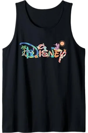 Disney Stitch & Friends Logo Group Matching Vacation Trip Canotta