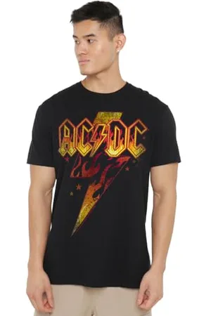 AC/DC Fire Bolt T Shirt, , L Unisex-Adulto