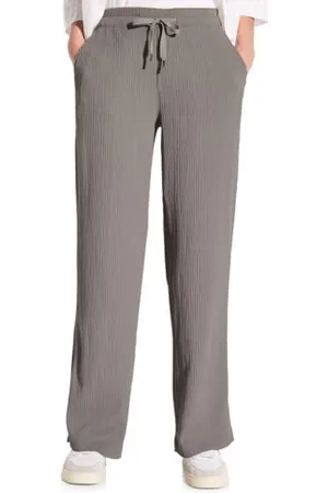 Street one A379077 Pantaloni Larghi con Struttura, , 38W x 32L Donna