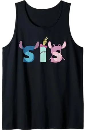 Disney Lilo & Stitch "Sis" Sister Birthday Gift Family Trip Canotta