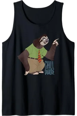 Disney Zootopia Flash the Sloth "Chill Duuude" Canotta