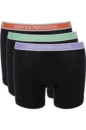 Emporio Armani 3-Pack Trunk, Bermuda Uomo,