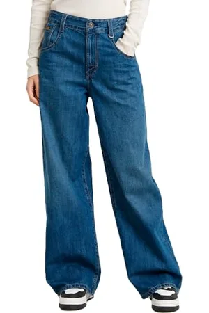 G-Star Donna Skater High Loose Jeans, (faded blue glacier D25286-D536-G841), 29W / 30L
