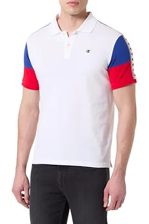 Champion Legacy Retro Sport Polo-Tape S/S, , M Uomo