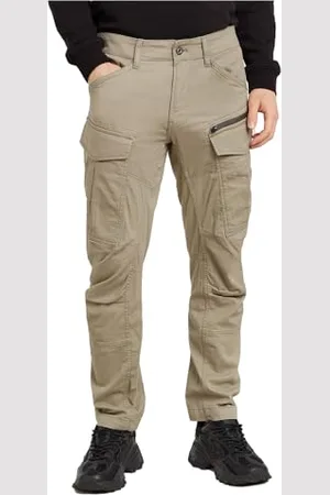 G-Star Uomo Zip Cargo Pants 3D Tapered, (dune D25665-D846-239), 36W / 34L