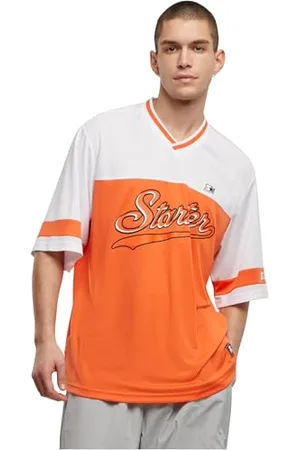 STARTER BLACK LABEL St422-starter V-Neck Mesh Tee T-Shirt, , S Uomo