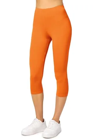 Merry Style Leggins Corti Donna 3/4 Pantaloni Capri Leggins Donna in Viscosa Traspirante, Pantaloncini Fitness Corti per Sportivi o Casual MS10-144 ( , S)
