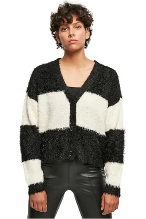 Urban classics Cardigan da Donna Oversize in Piuma Sweater, , S