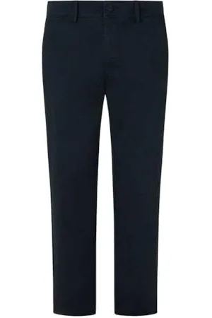 Pepe Jeans Slim Chino Twill Pantaloni, (Dulwich Blue), 38 W Uomo