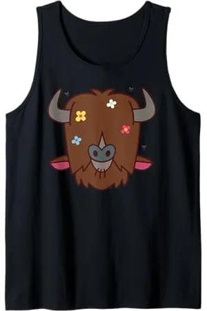 Disney Zootopia Yax the Yak Cute Kawaii Big Face Costume Canotta