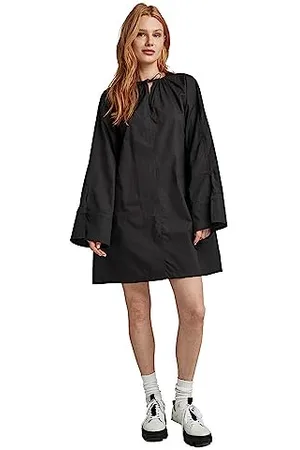 G-Star Donna Effortless Sniper Dress, (dk black D23217-4481-6484), S