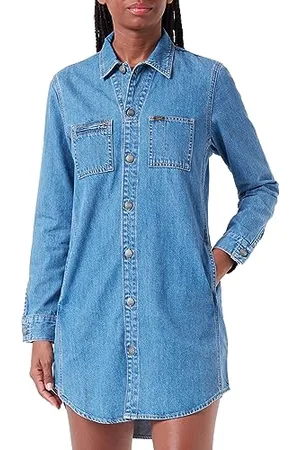 Lee Maglietta Unionall Dress Casual, , XS Donna