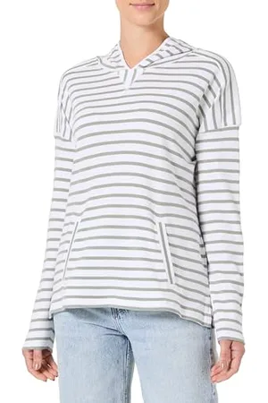 Armor.lux Armor Lux Marinière À Capuche À Manches Longues col Rond Femme Maglione, , L Donna