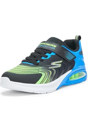 Skechers Microspec Max Advance, Scarpe da Ginnastica, Black, 23 EU