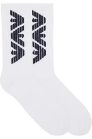 Emporio Armani Sport Sponge 2-Pack Short Socks, , One Size Men