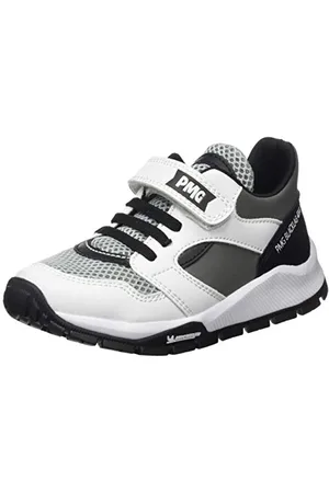 Primigi Scarpa Bambino Suola Michelin®, Sneaker a Collo Alto, Bambini e Ragazzi, Bianco/Grigio (Bianco/Grigio 5440733), 40 EU