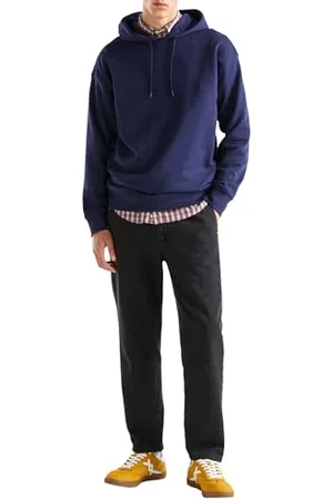 Benetton Maglia C/CAPP. M/L 3J68U2001 Felpa con Cappuccio, , M Uomo
