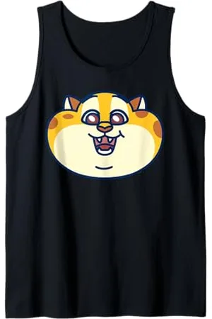 Disney Zootopia Clawhauser Cute Kawaii Big Face Costume Canotta