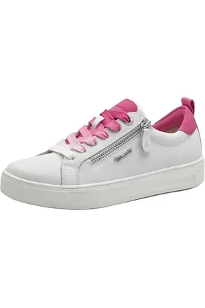 Tamaris Comfort Damen Sneaker Flach mit Reißverschluss Freizeit, Scarpe da Ginnastica Donna, , 41 EU