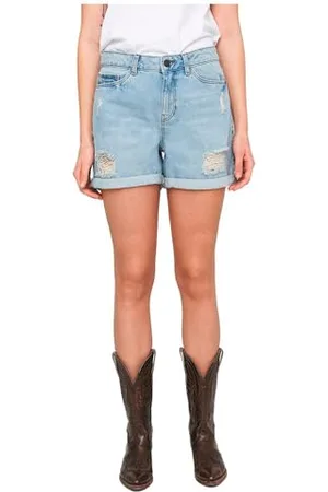 Noisy May Shorts strappate con Orlo Arrotolato, Colore: , Taglia:L