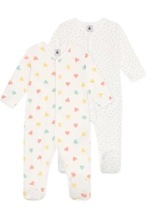 Petit Bateau A0ct8 Articoli per Il Sonno, , 12 Mesi (Pacco da 2) Unisex-Bimbi