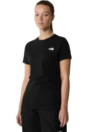 The North Face NF0A87NHJK3 W S/S Simple Dome Slim Tee T-Shirt Donna Taglia M