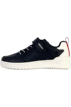Geox J WASHIBA Boy A, Scarpe da Ginnastica, Navy/White, 29 EU
