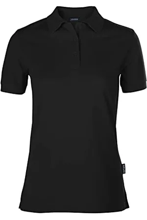 HRM Luxury W Polo, (Black 01-Black), 4XL Donna