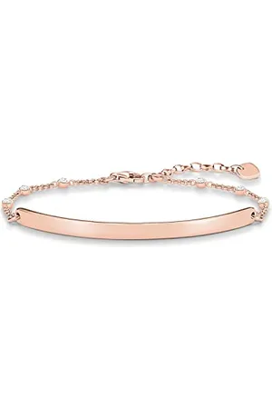 Thomas Sabo Bracciale con Targhetta da Donna